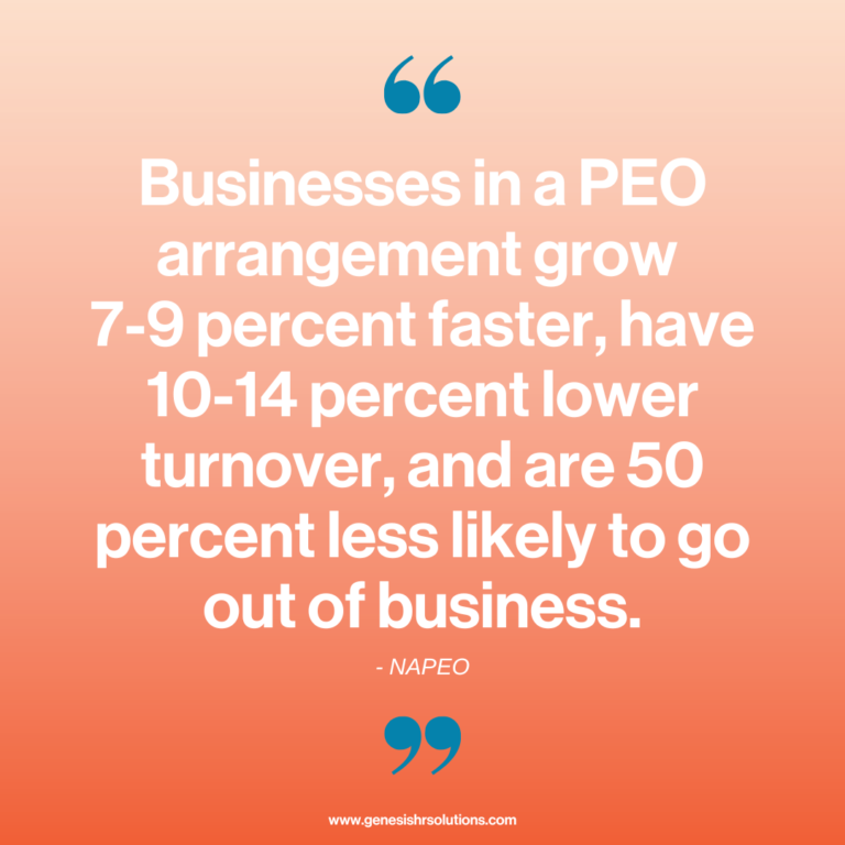Want reduced employee turnover? Consider a PEO like GenesisHR.