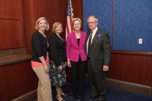 Genesis HR Solutions Staff with Senator Warren