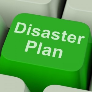 keyboard key that states 'disaster plan'