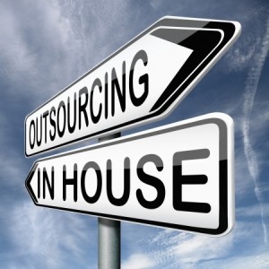 outsourcing or in house 